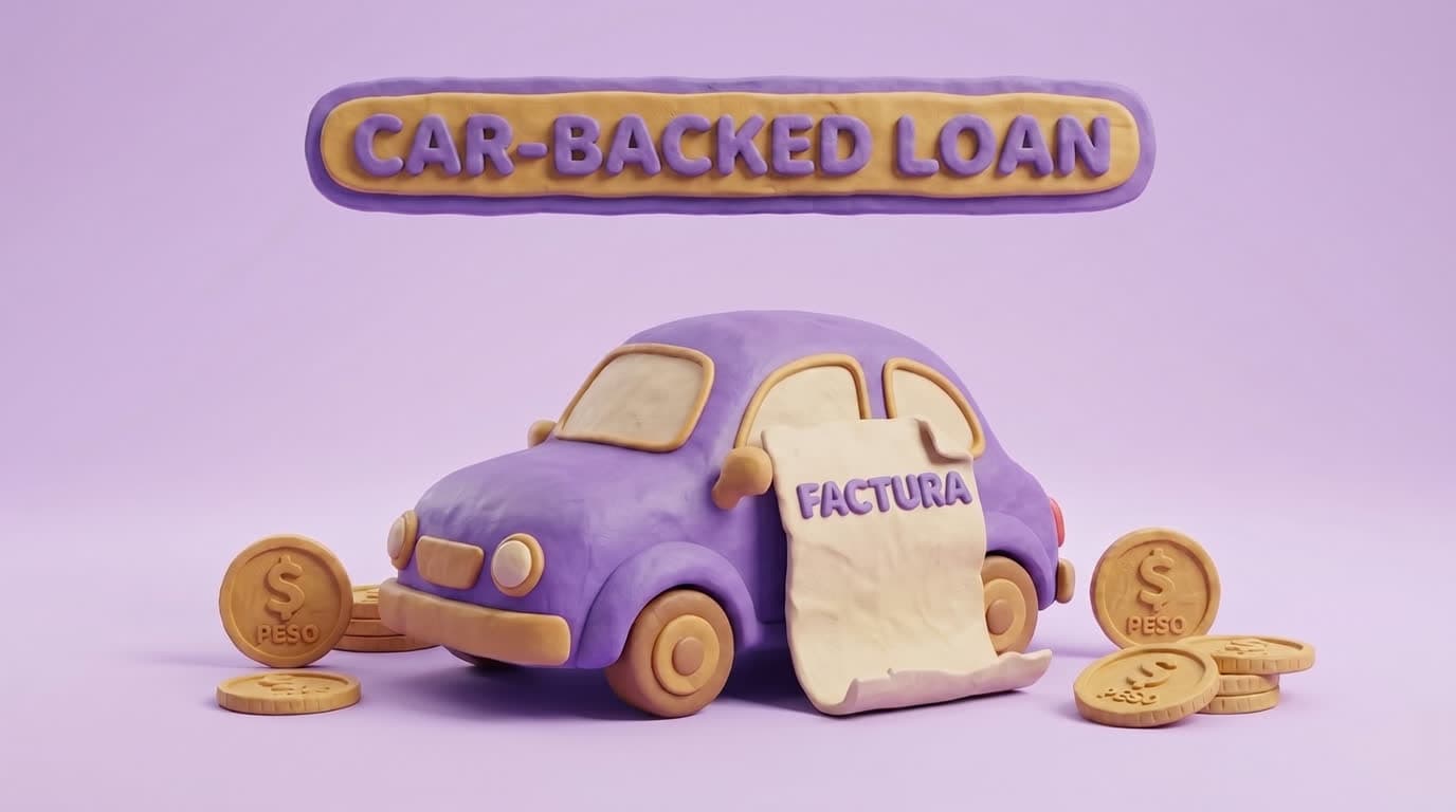 Your car backs the loan. You keep driving it.