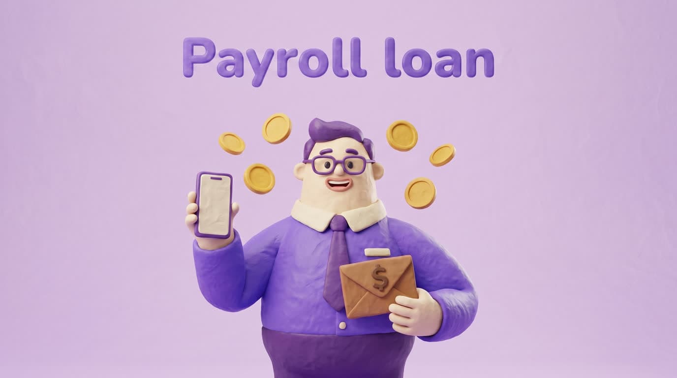 A payroll loan that pays itself from your salary